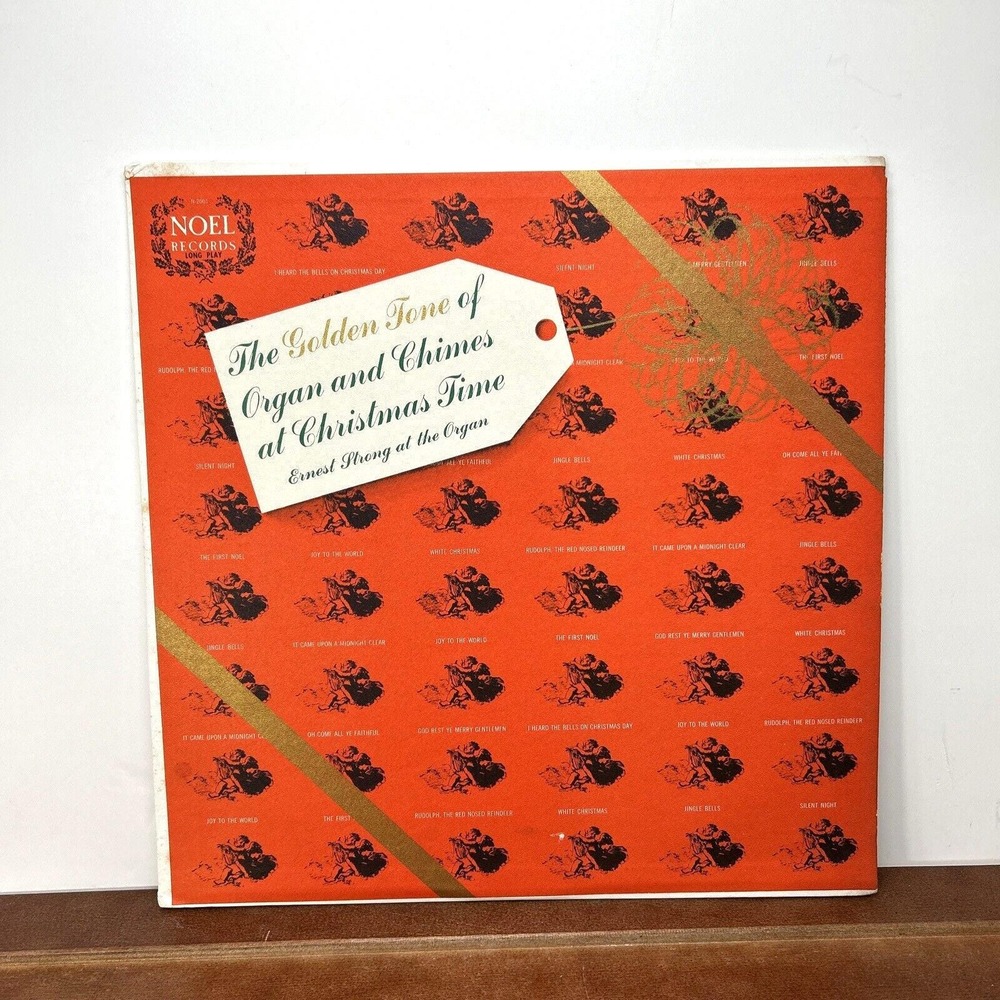 Ernest Strong, The‎ Golden Tune of Organ & Chimes at Christmas Time LP Vinyl
